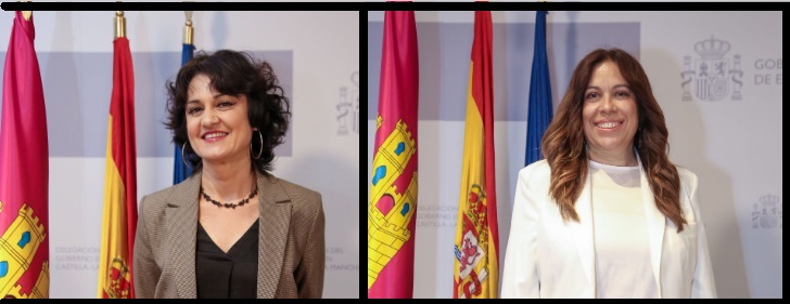 Nuria Cuevas y Carmen María Zaballos, jefas de la Unidad de Protección Civil y Emergencias y de la Unidad contra la Violencia sobre la Mujer en la Delegación del Gobierno