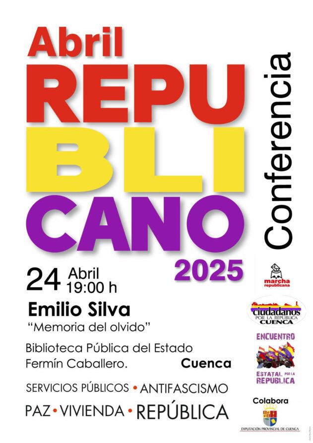 Emilio Silva pronunciará la conferencia «La Memoria del Olvido» en la biblioteca pública «Fermín Caballero»