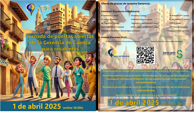 Éxito de la Jornada de Puertas Abiertas para los futuros residentes de la Gerencia del Área Integrada de Cuenca