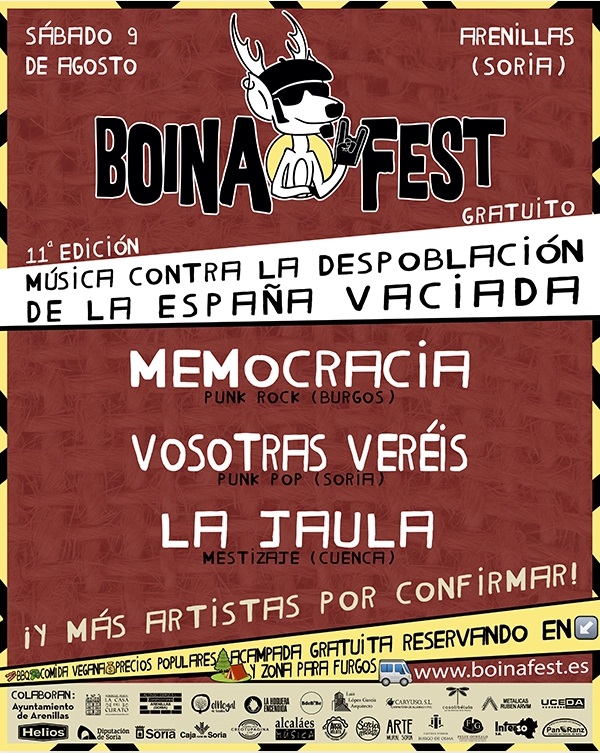 La Jaula representarán a Cuenca en el 11º Boina Fest contra la despoblación de la España vaciada