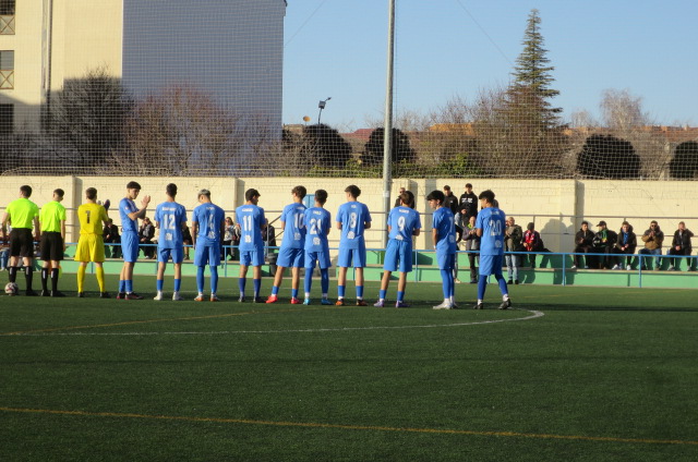El “derby” chico de categoría Juvenil en el Grupo V Territorial, disputado en los Tiradores, para el equipo B de la EFB Jesús de la Ossa, que se impuso 0-2 a la UB Conquense C