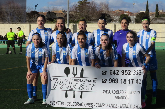 Ilusionadas ante la posibilidad de que la reestructuración del futbol femenino pudiera dar opción al ascenso, viaja el equipo de la _EFB a Toledo, ante una “final” frente al líder CD _Toledo SAD