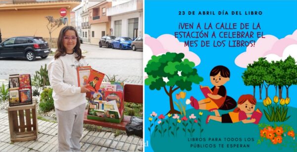 Libros gratis para todos los públicos en el Paseo de la Estación de Tarancón durante todo abril