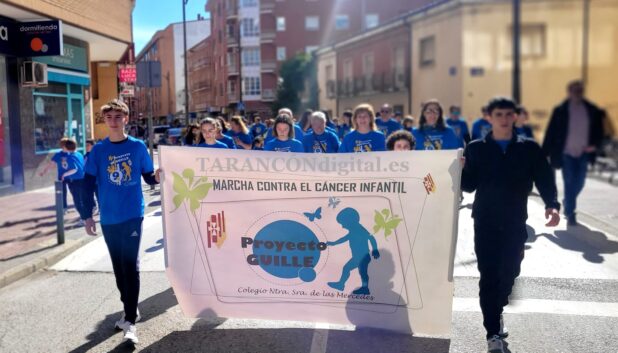 Tarancón se vuelca con la IX Marcha «Proyecto Guille» contra el cáncer infantil