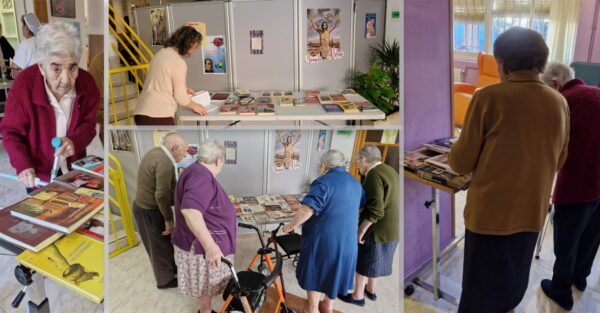 La Residencia de Mayores San Ramón y La Milagrosa de Tarancón celebra el Día del Libro fomentando la lectura entre residentes y visitantes
