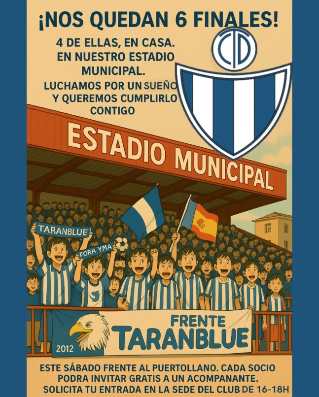 La Peña Míticos de Puertollano, reconocerá al entrenador del CD Tarancon, Jorge Cañete, en la previa del sábado en el Estadio Municipal con la visita del Calvo Sotelo