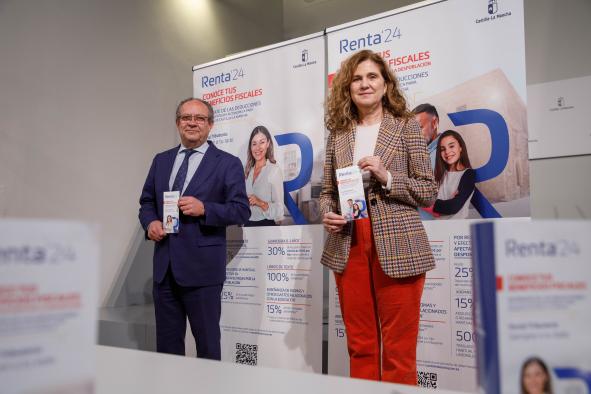 Más de 200.000 contribuyentes podrán beneficiarse en Castilla-La Mancha de las deducciones fiscales autonómicas para la campaña de la renta de 2024