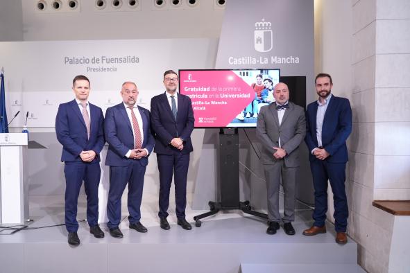 La gratuidad de la primera matrícula de la universidad beneficiará a más de 5.000 alumnos y contará con una inversión de cerca de cinco millones de euros