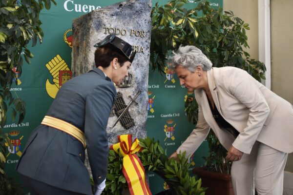 La subdelegada del Gobierno destaca la “gran labor de la Guardia Civil” en la provincia de Cuenca