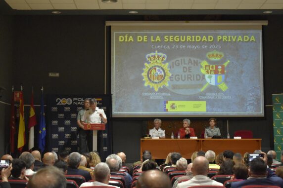 Cuenca celebra el Día de la Seguridad Privada en un acto presidido por la subdelegada del Gobierno de España