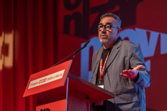 El XI Congreso aprueba el informe de gestión de Paco de la Rosa en su última intervención como secretario general de CCOO CLM