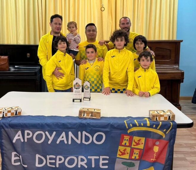 El Caissajedrez, campeón provincial absoluto de Ajedrez en vísperas de organizar el  II Trofeo San Víctor con notable éxito en Tarancón