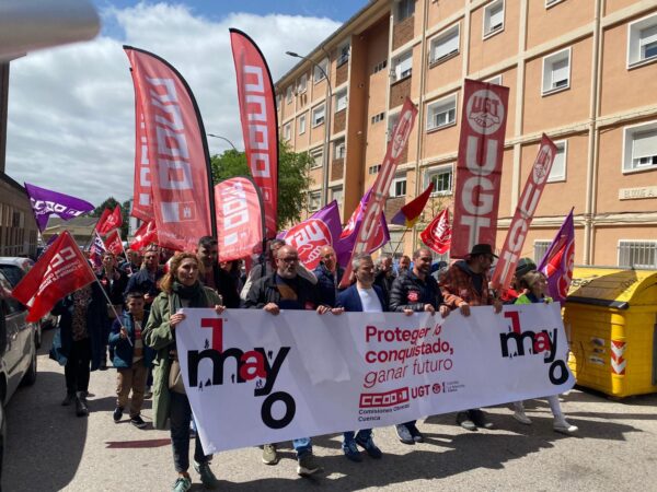 UGT Castilla-La Mancha reivindica en este 1º de Mayo mantener el avance social y laboral