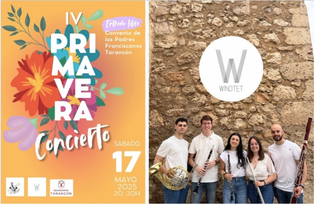 La Coral Malena celebra el IV Concierto Primavera con la participación del quinteto Windtet