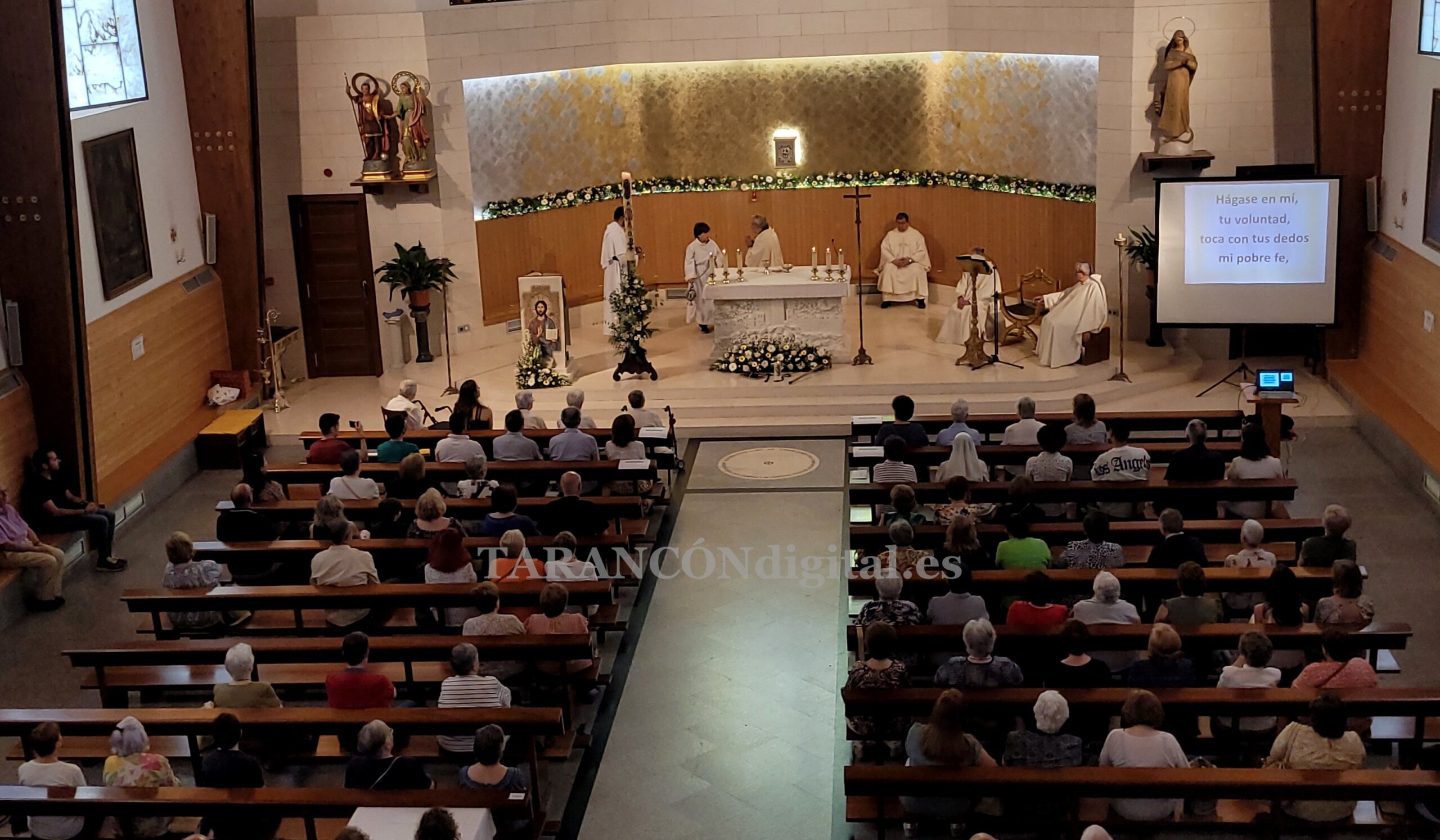 Emotiva Eucaristía de “despedida” a la congregación de las Hermanas Mercedarias, en la Parroquia San Víctor y Santa Corona.