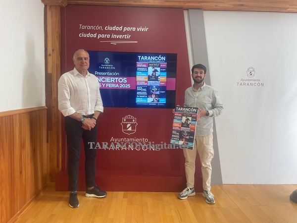 Tarancón presenta una programación musical de primer nivel para sus Fiestas 2025 con Omar Montes o Ana Guerra como grandes protagonistas