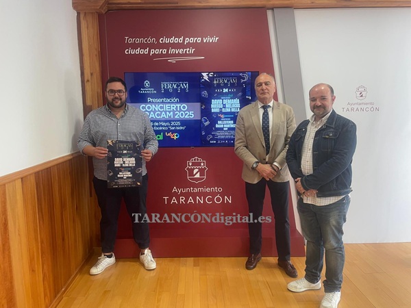 Tarancón acoge este sábado la 1ª edición de Feracam Fest, un concierto solidario enmarcado en la Feria Regional de Alimentación