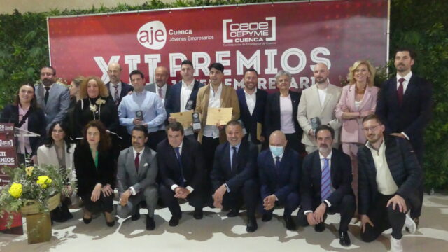 AJE Cuenca entrega sus premios a cinco jóvenes empresarios de la provincia