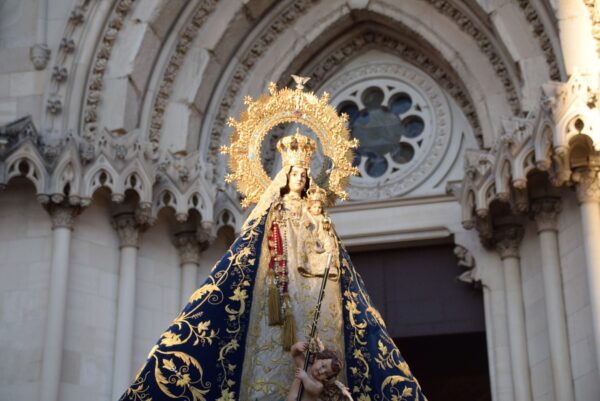 La Virgen de Riánsares acompañó este sábado a la Virgen de la Luz en una jornada histórica en Cuenca