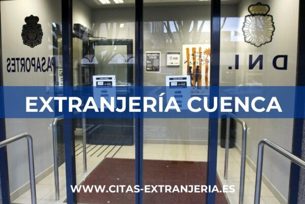 Concentración y huelga en la oficina de extranjería de Cuenca