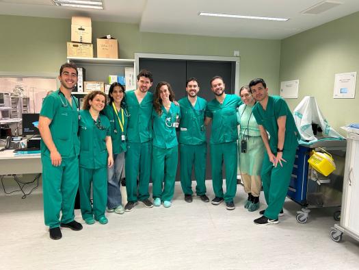 Neumólogos del Hospital Universitario de Toledo realizan una novedosa técnica para pacientes con EPOC que mejora el enfisema pulmonar