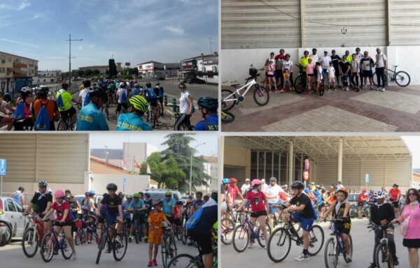Por iniciativa de ATARAF, la colaboración de Ayuntamiento, Diputación y FARFACAM, en vísperas del Dia Internacional de la Bicicleta, se ha recuperado en Tarancon, la popular “fiesta” o “dia de la Bicicleta”