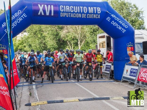 Xavi Calaf y Alba López se hacen con la victorira en la IV Enguídanos Bike Race