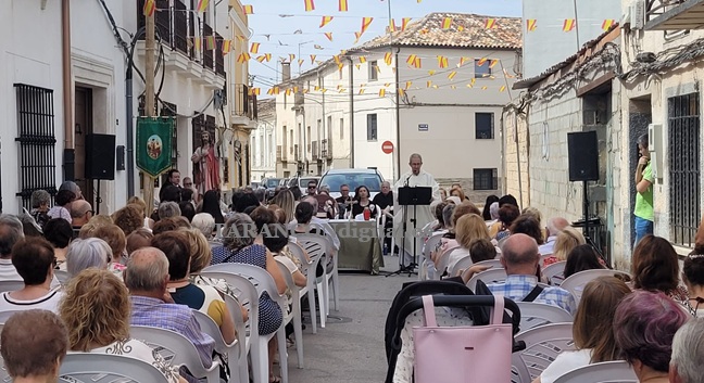 Multitudinaria eucaristía en honor de San Juan Bautista en la fiesta del barrio de Tarancón