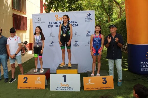 Brillante fin de temporada para la sección de Triatlón del CD Atletismo Tarancon con el Campeonato Regional Escolar disputado en Tomelloso