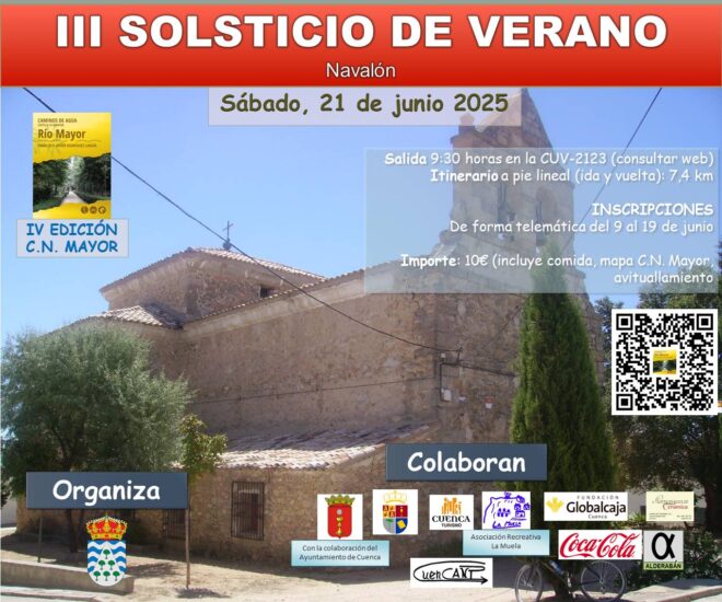 El próximo sábado 21 de junio, la Asociación Cultural CuenCANP celebra el III SOLSTICIO DE VERANO