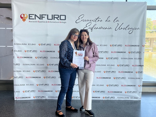 Enfermeras de la Gerencia del Área Integrada de Cuenca, premiadas por la Asociación Española de Enfermería Urológica