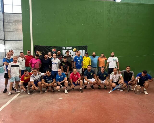 Daniel Hervás y Juan Ramón Ors consiguen el triunfo en el torneo de frontenis de gran nivel celebrado en Tinajas