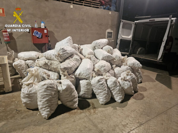La Guardia Civil detiene a una persona e investigan a otra por 4 delitos de hurto y otro de receptación de ajos