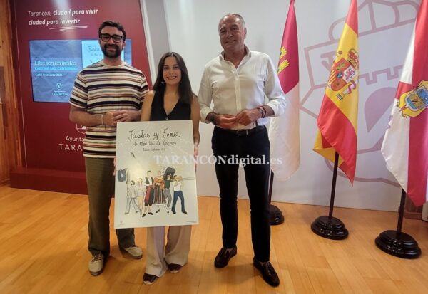 Cristina Saiz Cantarero, autora del cartel anunciador de las Fiestas de Tarancón 2025