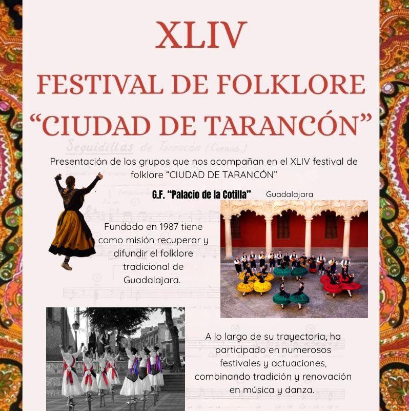 Tarancón celebra este fin de semana el XLIV Festival de Folklore «Ciudad de Tarancón»