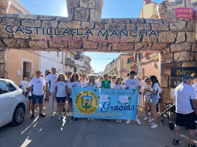 Éxito de participación en la Marcha Solidaria de la Peña El Mosto en Tarancón, con más de 200 inscripciones