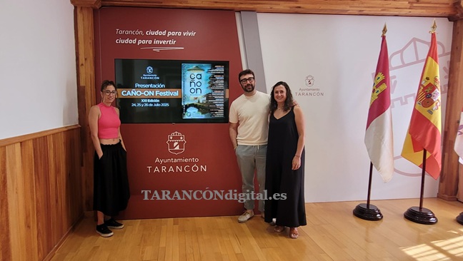 Presentada oficialmente la XXI edición del festival Caño On, un clásico del verano en Tarancón