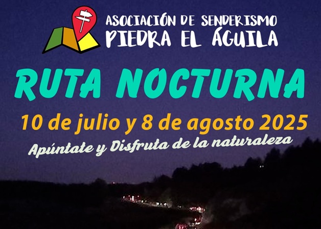 La Asociación de Senderismo Piedra el Águila organiza nuevas rutas nocturnas para este verano en Tarancón