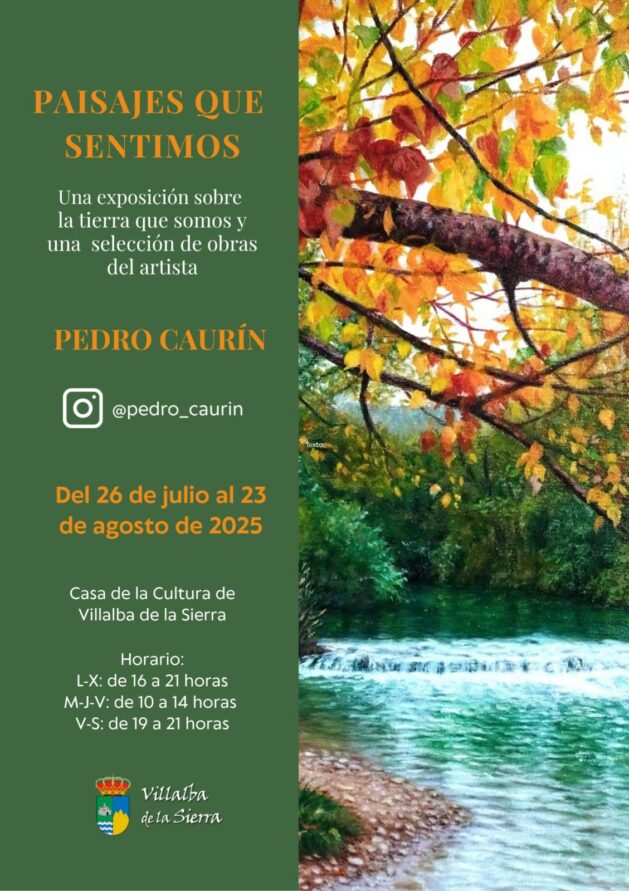 ‘Paisajes que sentimos’: una exposición de pintura que celebra los lugares más emblemáticos de Villalba de la Sierra                                  y la Serranía conquense