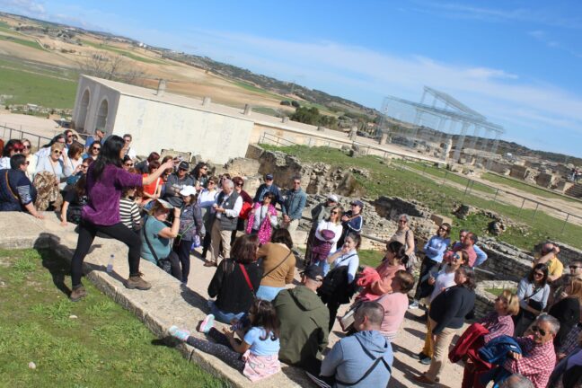 Segóbriga aumenta más de un 5% el número de visitantes en el primer semestre del año hasta alcanzar los 31.291 viajeros