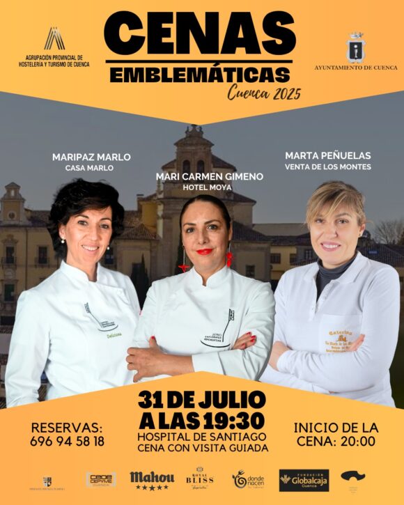 Agrupación y Ayuntamiento de Cuenca rematan las cenas emblemáticas el día 31 en el Hospital de Santiago