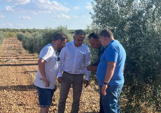 El delegado de Agricultura visita las zonas afectadas por las tormentas en la provincia de Cuenca