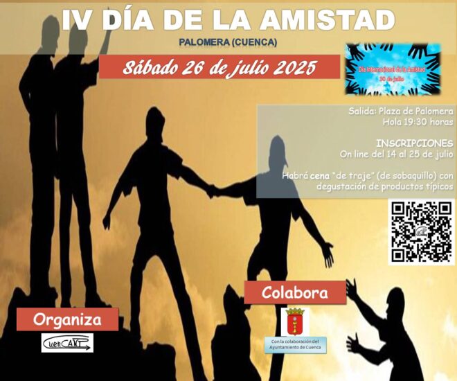 La Asociación Cultural CuanCANP celebra el IV Día Mundial de la Amistad el próximo sábado 26 de Julio