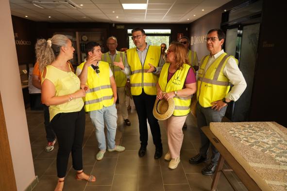 La Junta inyecta más de 2,3 millones de euros en el Parque Arqueológico de Carranque para hacerlo más “accesible, eficiente, sostenible y digital”