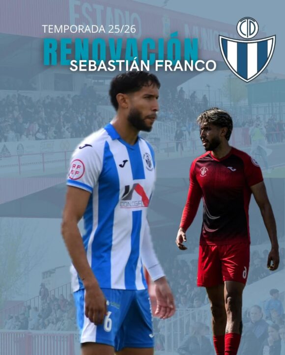 Otro de los puntales del equipo blanquiazul, sigue con el CD Tarancón, Sebastián  Franco Martínez “Sebas” renueva con el conjunto taranconero