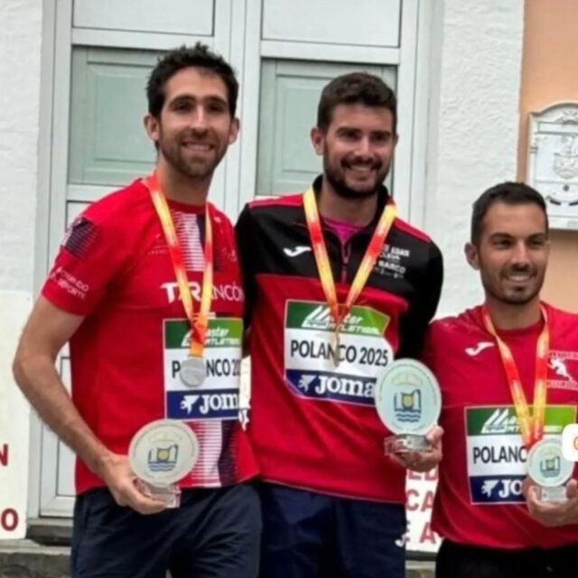 Daniel Corrochano, atleta del CD Atletismo Tarancón, subcampeón de España de Milla, categoría Master 35