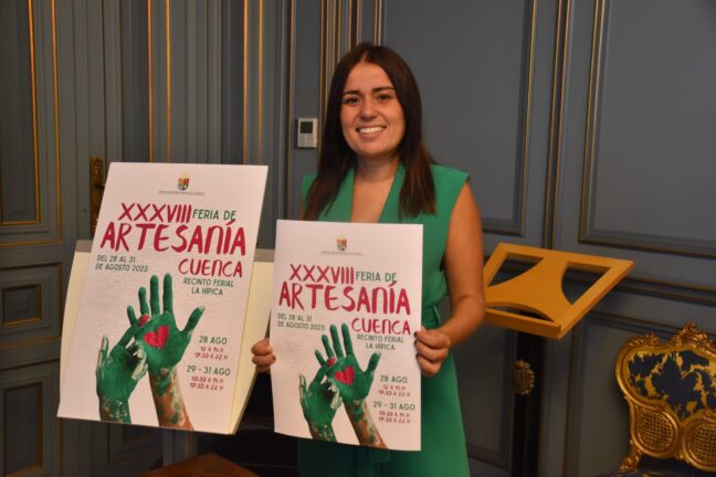 La XXXVIII Feria de Artesanía de la Diputación, del 28 al 31 de agosto, traerá talleres artesanos participativos como novedad