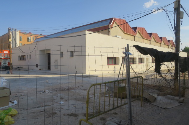 Las obras del pabellón polideportivo Peña El Águila, el “cuento de nunca acabar”.