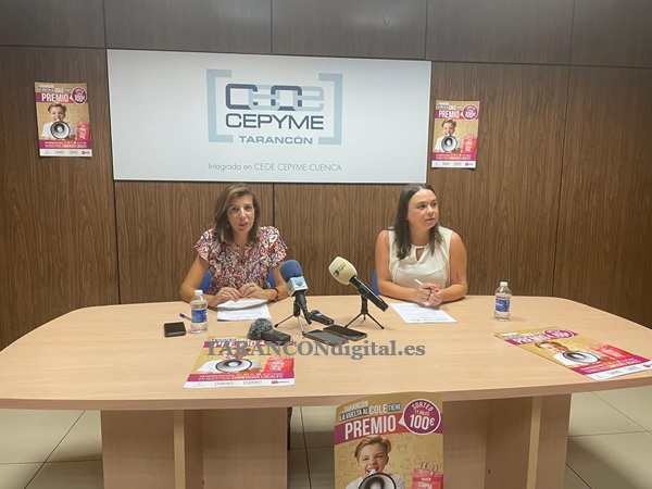 “En Tarancón la vuelta al cole tiene premio”: CEOE CEPYME y Ayuntamiento lanzan de nuevo la campaña para incentivar las compras locales