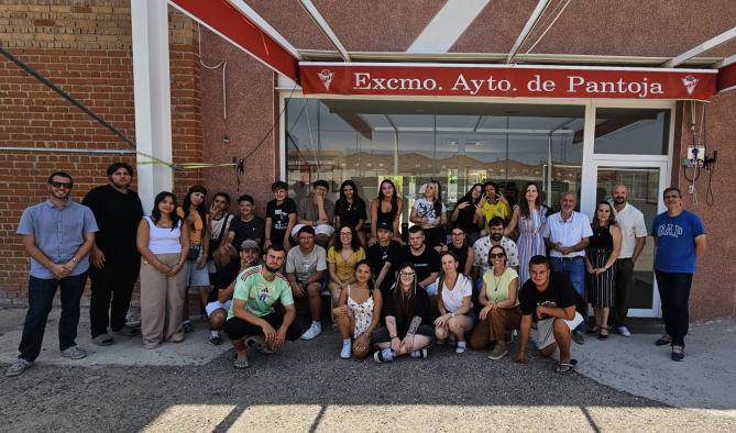 El Gobierno de Castilla-La Mancha pone en valor el Proyecto KIEU en el marco de Erasmus+, que reunió en Pantoja a jóvenes de España y Francia